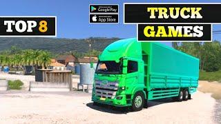 Top 8 Best Truck Driving games for Mobile | Best Games For Android on 2025