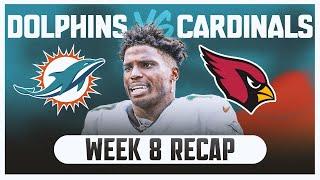 Arizona Cardinals Vs Miami Dolphins Week 8 Recap! | Someone Gotta Go!!