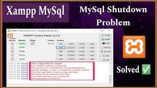 [FIXED] XAMPP Error: MySQL shutdown unexpectedly | Repair Corrupted Database | Tech Codism Farhana