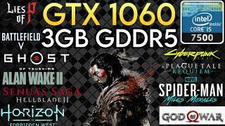 GTX 1060 (3GB) + i5 7500 & 16GB Ram - Test In 10 Games In 2024 !