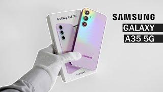 Samsung Galaxy A35 5G Exclusive First Look I ASMR Unboxing