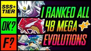 I Ranked ALL 48 Mega Evolution Pokemon Shiny Forms | Mr1upz