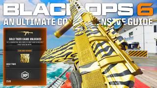 Black Ops 6: Unlocking Gold Tiger Made Easy... (A Comprehensive Warzone Mastery Camo Guide)
