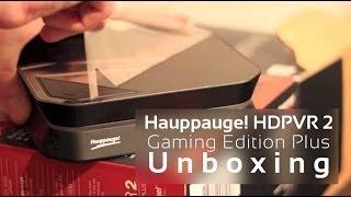 Hauppauge! HDPVR 2 Gaming Edition Plus • Unboxing