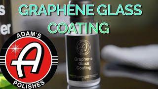 ADAMS POLISH GRAPHENE GLASS COATING *HOW TO APPLY*