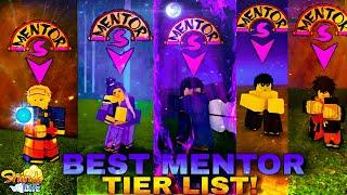 ULTIMATE Mentor Tier List! | Shindo Life PVP #85