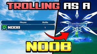 Flex Battling As A NOOB..With LUMINOSITY | Sol's RNG