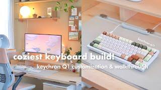 How I Built & Fully Customized My Cozy Mechanical Keyboard