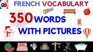 Learn 350 French words with pictures [Useful vocabulary]