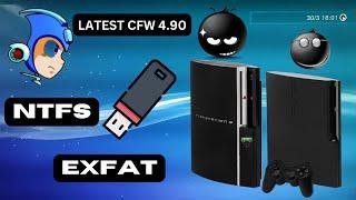 PLAY PS3 GAMES FROM EXTERNAL STORAGE ON LATEST FIRMWARE 4.90 | NTFS EXFAT SUPPORT