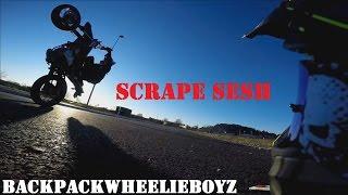 Backpackwheelieboyz Scrape Sesh | Supermoto Wheelie & Friends