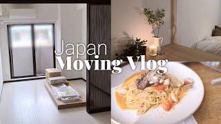 Moving vlog I moved to Japan by myself | Japan vlog ｜一人暮らし｜Big Ikea desk