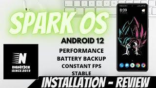 |Spark OS| |Android 12| |Redmi Note 4| |Mido| |Full Review| & |Installation| By |DIGI4T3CH|