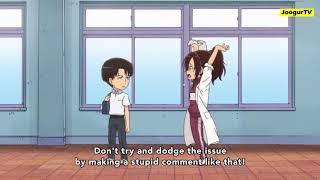 Levi and Hanji Funny scene Attack on Titan Junior High