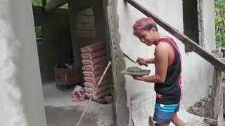 Update sa aming bahay|Paggawa ng concrete na hamba Sa pinto at bintana