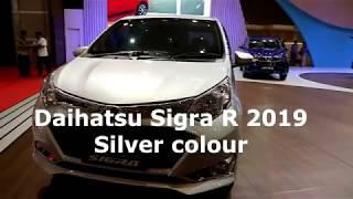 Daihatsu Sigra R 2019 ,Silver colour,Exterior and Interior