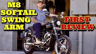 M8 Softail swing arm conversion first test ride. StreetRider saga