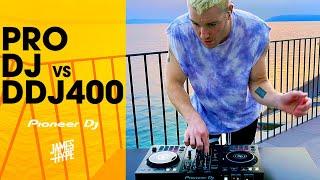 Pro DJ plays set on DDJ 400