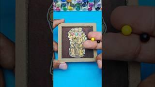 Thanos Infinity Gauntlet Amazing Cardboard Game Puzzle Gameplay