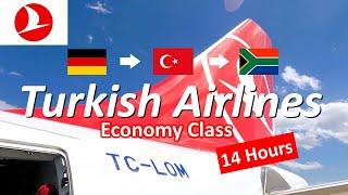 【Turkish Airlines】Economy 14hours! Stuttgart, Germany → Istanbul, Turkey → Durban, South Africa Trip