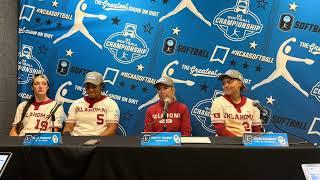 Oklahoma Softball: OU-Florida State Postgame Press Conference 2