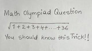 Math Olympiad Question | You should know how to solve this!!