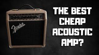 Fender Acoustasonic 15 - Best Cheap Acoustic Amp? Review & Sound Demo