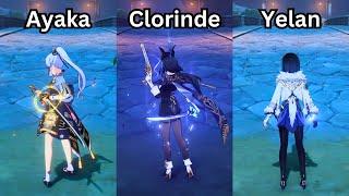 Is Clorinde now the fastest character?