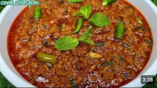 COOKING WITH ALISHA07 Live Stream  keema recipe