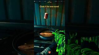 Cooking fish Easter egg (upgraded napalm burst ammo mod) #shorts