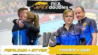 QUARTER-FINAL • APEX MIX DOUBLES 2024 • FEFILOVA / STYER VS FISHER / SVB