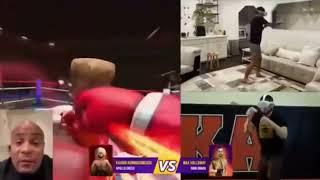 KNOCKOUT! Khabib Nurmagomedov vs. Max Holloway fight in the metaverse