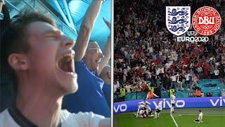 The Moment England Reached the EURO 2020 FINAL