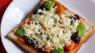 Bread Pizza Recipe / Quick and Easy Bread Pizza Recipe / Zahida in Kitchen