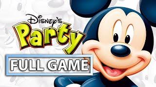 DISNEY'S PARTY Gameplay Walkthrough FULL GAME (GAMECUBE/GBA 2003)