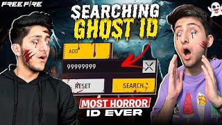 Ghost Account In Free Fire Searching Most Haunted And Weired Account Of Free Fire
