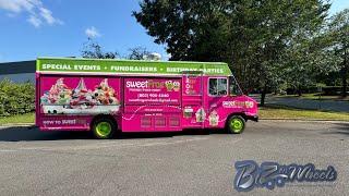 Self Serve Frozen Yogurt Truck Custom Build By Biz On Wheels For Sweet Frog