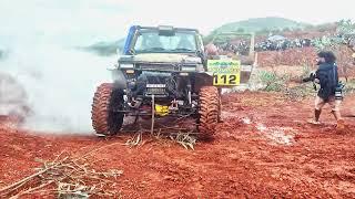 The engine caught fire | RFC India 2024 vehicle 112 #4x4offroad mud race | എൻജിനിൽ തീപിടിച്ചു