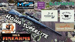 Howa Superlite review,  shooting 6 different factory offerings.