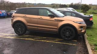 Strange Rose Gold Range Rover