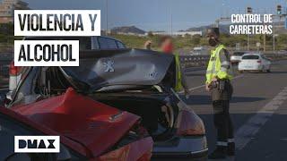 Accidentados al borde de un ataque de nervios | Control de carreteras