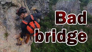 A Via Ferrata with the worst bridge possible - Via Ferrata Podu Indian, Șuncuiuș, Romania