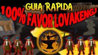 100% de Favor Lovakengj + Guía Rápida + Todas las ubicaciones - OSRS en Español