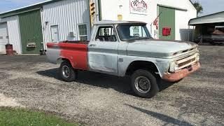 66 CHEVY K 10 4X4 PICKUP FOR SALE