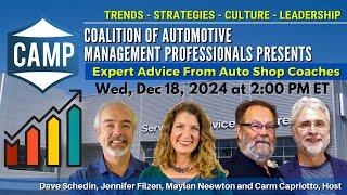 Advice & Insights From Auto Repair Shop Coaches