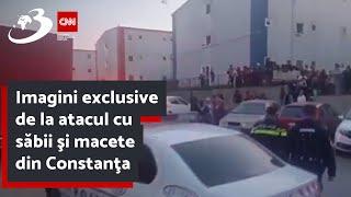 Imagini exclusive de la atacul cu săbii şi macete din Constanţa