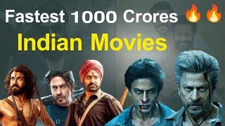 Fastest 1000 Crore Collected Indian Movies | nomadic cinema |