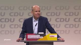 Rede Ralph Brinkhaus auf dem CDU-Parteitag am 08.12.18