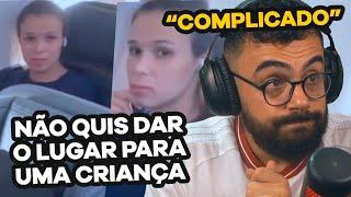 MULHER NÃO QUIS DAR LUGAR PARA CRIANÇA EM VOO e GERA POLEMICA | CORTES DO EDSON CASTRO