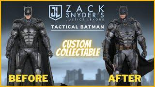 Mcfarlane Toys Justice League Batman Makeover- Chris' Custom Collectables